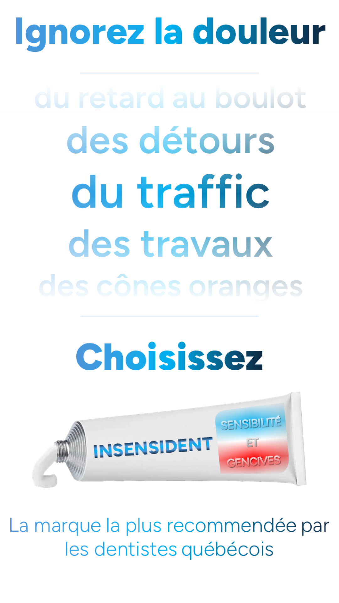 Pub Sensident (Blanc)